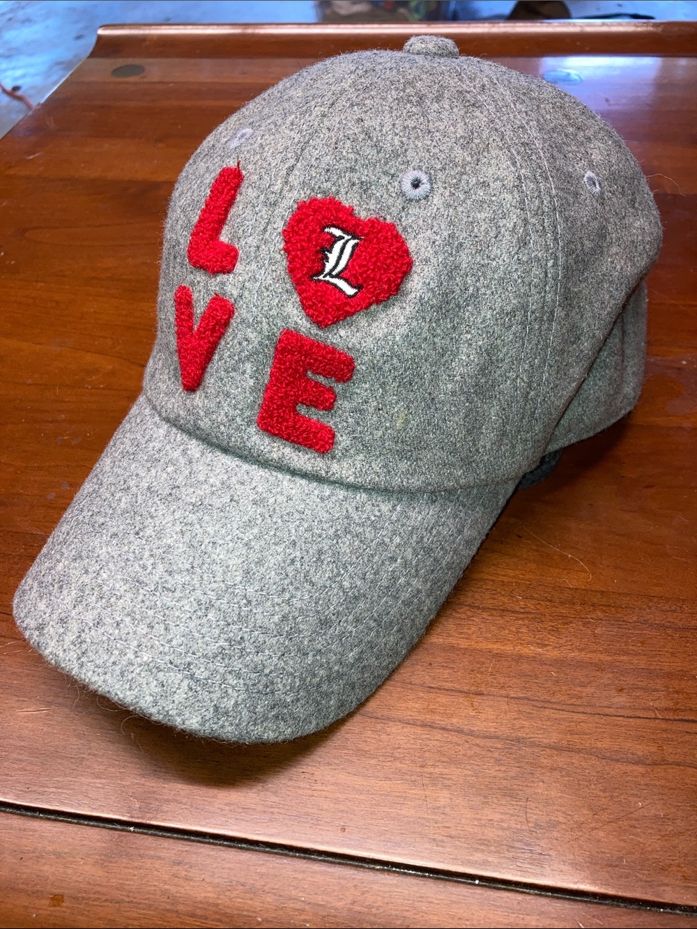 LOVE Louisville Cardinals Adjustable Cap Hat Womens Top Of The World NCAA